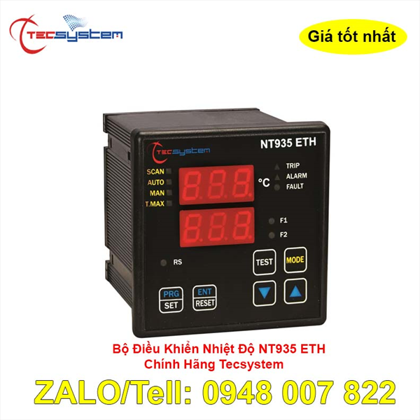 Bộ điều khiển nhiệt độ NT935 ETH Tecsystem